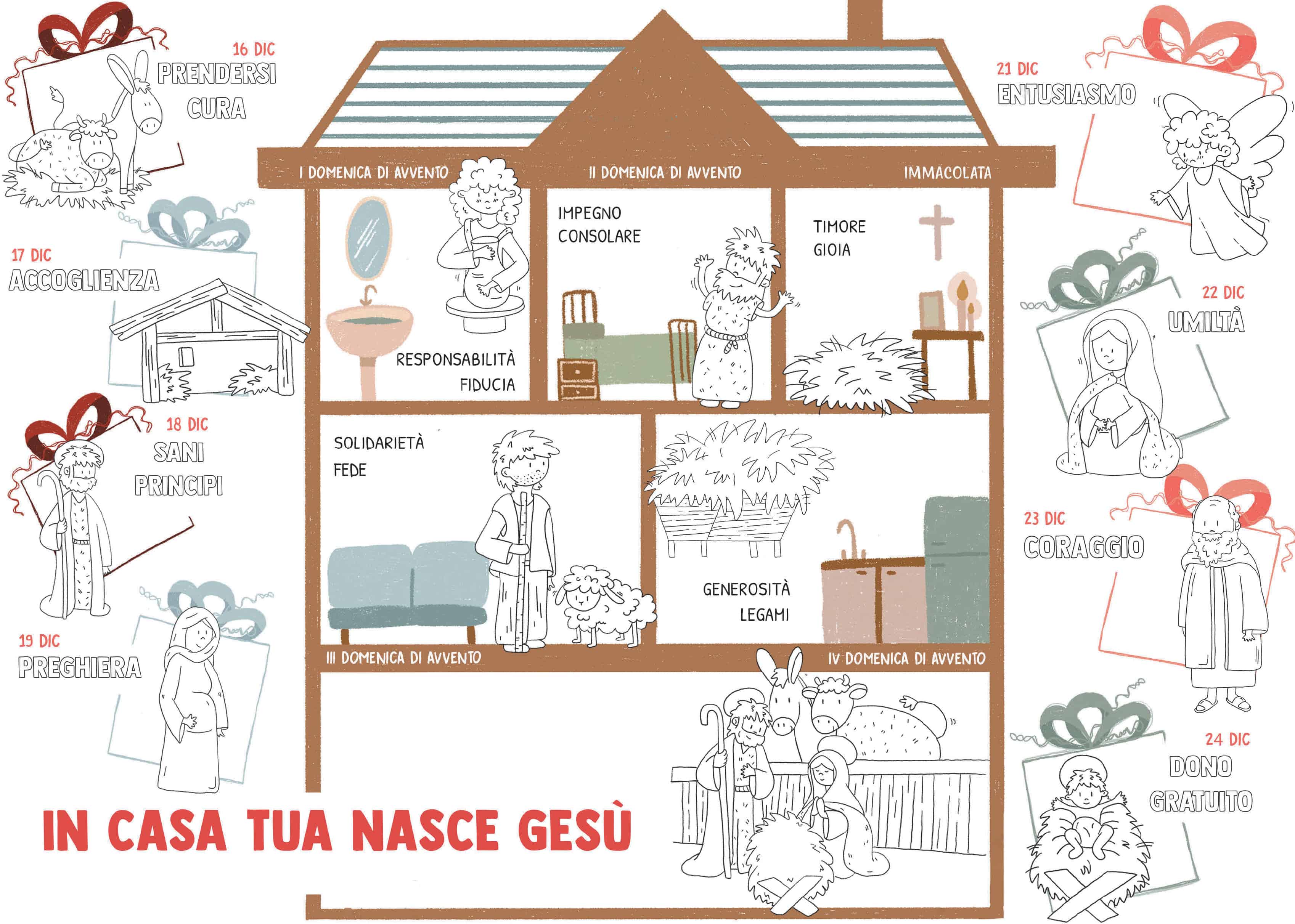 In casa tua nasce Gesù. Cammino d'avvento Diocesi di Saluzzo